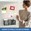 Magnetic Pencil Holder Black 5 Pack 4