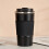 Stainless Steel Thermal Coffee Cup with Leather Wrap and 8