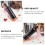 Silikonform for vinhylle DIY-harpiksform 1 sett 3