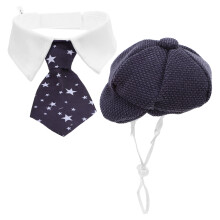 1Set Comfortabele Dierenberet in Assorti Kleuren Met Strik Accessoire