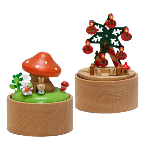 2St Creatieve Muziekdoos Met Handwinder, Perfect Geschenk
