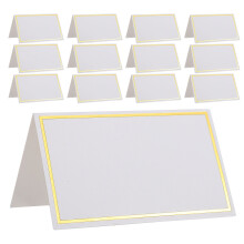 150St Naamkaartjes Voor Seating Met Gouden Rand Papier