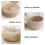 Khaki rope storage box with lid 1 piece 4