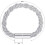 Magnetic Curtain Tie-Backs Grey 2-Pack 2