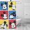 Mickey Mouse shower curtain waterproof polyester one size 7