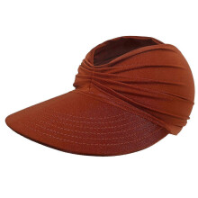 (Cafe) Summer Women's Sun Hat Summer UV Protection Beach Cap for Hiking Adventures