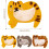 Cat Wool Coasters Handmade Felt Cup Mats3Pcs11x15cm 5