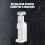 Ράφι μπάνιου για οδοντόβουρτσα και ηλεκτρική ξυριστική μηχανή, χωρίς τρυπάνι 6