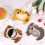 Cat Wool Coasters Handmade Felt Cup Mats3Pcs11x15cm 7