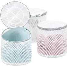 BH-Wäschebeutel für die Waschmaschine, 3er-Packung, strapazierfähige Netz-Wäschebeutel für BHs, Unterwäsche, Socken und empfindliche Kleidun