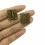 Small Box Hinges for Jewelry Boxes Retro Butt Style 100 pcs 4