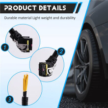 16Pin EDC7 Common Rail Connector PC Board ECU Socket Injector Module Plug with Wire Harness for Boschs 16 Pin