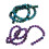Chrysocolla and Sugilite Beads 6mm Round 2 pcs 2