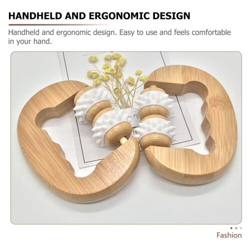 Body Massager Manual Two-Bead Rolling 1 PC 2