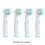 Electric Toothbrush Cover Set 4 Pieces 2