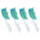 Philips Sonic Toothbrush Heads C1 Compatible White 4-Pack 5