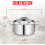 12 Quart Stainless Steel Stockpot with Lid 2