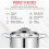 12 Quart Stainless Steel Stockpot with Lid 7