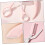 Eyebrow Scissors Cosmetic Set Pink 3-Piece 2