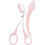 Eyebrow Scissors Cosmetic Set Pink 3-Piece 4