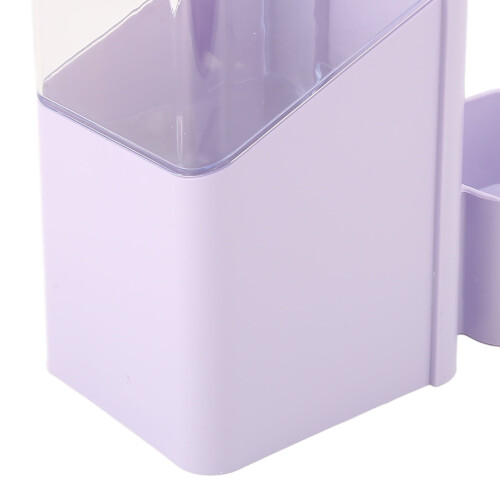 Automatic Pet Feeder Purple Large Capacity Leakproof 1