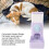 Automatic Pet Feeder Purple Large Capacity Leakproof 4