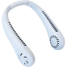 Tragbarer Nackenventilator, 360 verstellbarer, klingenloser Ventilator mit 4000-mAh-Akku für Büro und Zuhause