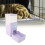 Automatic Pet Feeder Purple Large Capacity Leakproof 7