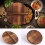 Wooden Pot Cover with Large Handle 34 cm 7