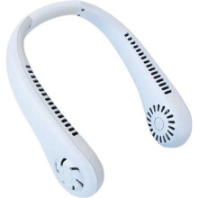 Tragbarer Nackenventilator, 360 Grad verstellbarer, blattloser Ventilator mit 4000-mAh-Akku für Büro, Zuhause, Reisen und Outdoor-Aktivitäte