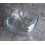 Clear round glass casserole dish with lid 1.7 qt 3