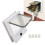 Weatherproof Cat Door XL Size with 4-Mode Rotary Switch 4