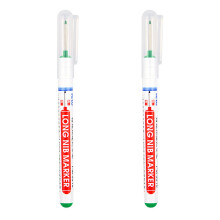 Pink Carpenter Marker Pen Long Head Waterproof 2Pcs