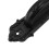Black Aluminum Sliding Barn Door Handle Double-Sided 1 Piece 3