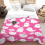Pink Ghost Halloween Blanket Soft Flannel 50x60 in 5