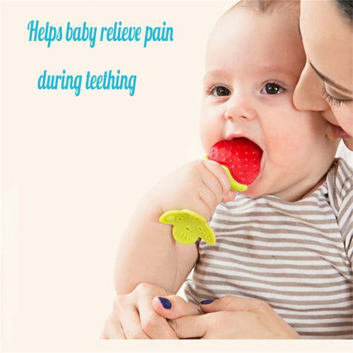 VISALY silicone baby teether set 5 pieces 2