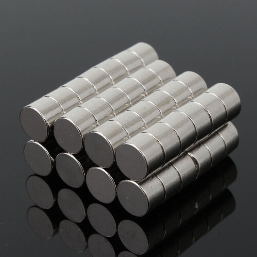 Neodymium Round Disc Magnets 6x4mm 50 pcs 1