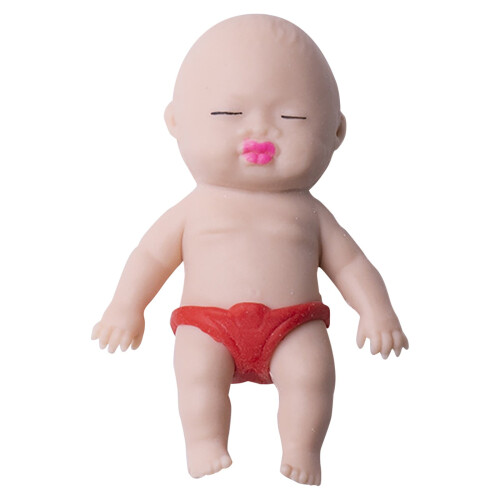 Sand-filled face-squeezing stress relief doll, 1 piece 1