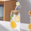 Plumeria Splash Topper Reusable Drinking Tip Cover 6