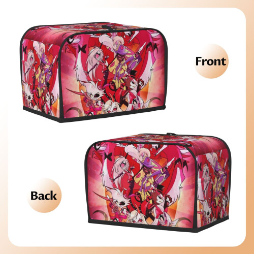 Hazbin Hotel toaster cover 2-slice polyester 1
