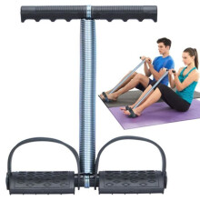 Elastisches Seil Zugpedal Bauchtrainer mit Federzug, Beintrainingsgerät für Muskelaufbau und Körperformung, kompaktes Trainingsgerät für Zuh