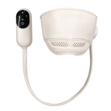 (No Hat) Electric Migraine Relief Head Massager, Rechargeable Head and Eye Massager, Portable Heated Massager for Fatigue Relief, Home & Travel