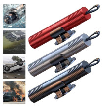 3-delige set veiligheidshamers, gordelsnijder met testglas, noodraambreker, multifunctioneel ontsnappingsgereedschap