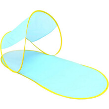 Foldable Pop-Up Beach Tent with UV Protection, Light Blue, 1 Piece