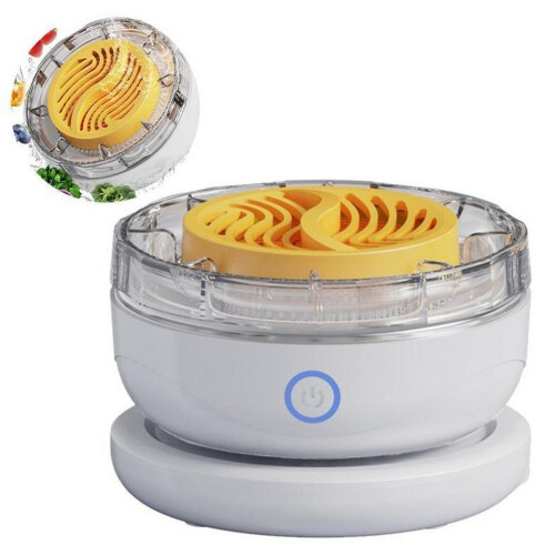 Electric Onion Chopper and Fruit Vegetable Washing Machine with Timer
