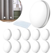 10 stuks magnetische douchegordijngewichten, 4 cm rond, sterke magneten, gordijngewichten, tafelkleedgewichten, winddichte gewichten