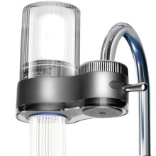 Kitchen Faucet Water Filter, Limescale Reduction Filter for Kitchen Sink, Set of 2 Washable Replacement Filters