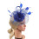 Women's Fascinator Hat with Flower Feather Mesh Design 4