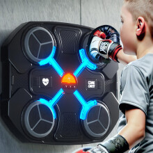 Bluetooth-muziekdoos, trainingsapparaat, schokbestendig, instelbaar volume, zwart, draagbaar voor thuis en op reis.