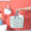 Panier de douche portable Penkiiy avec poignée 2